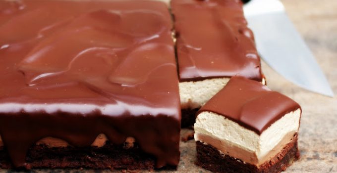 Carres Au Chocolat Cafe Et Creme Au Mascarpone